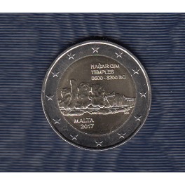 2€ Malta 2017 (Templos de Hagar Qim)