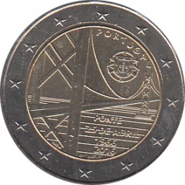 2€ Portugal 2016 "Puente 25 de Abril"