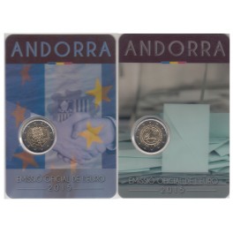2€ ANDORRA 2015 (Pareja)