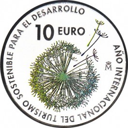 10€ España 2017 "Turismo Sostenible"