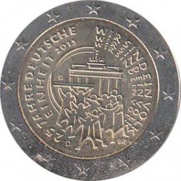 2€ Alemania 2015 "Reunificación Alemana"
