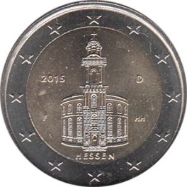 2€ Alemania 2015 "Iglesia de San Pablo"