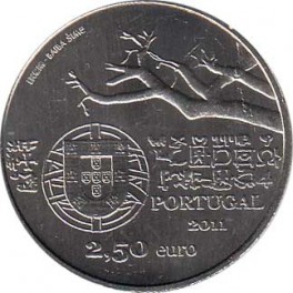 2.5€ Portugal 2011 "Exploradores Europeos"
