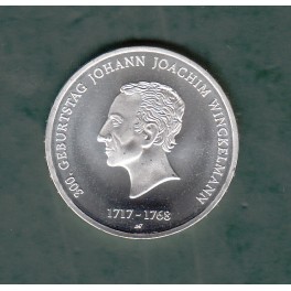 20€ ALEMANIA 2017 c:F  "300.GEBURTSTAG JOHANN JOACHIM WINCKELMANN   1717-1768