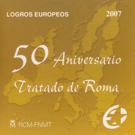 Serie 50 Aniversario Tratado de Roma 2007 (540€)