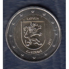 2€ Letonia 2017 "Region de Kurzeme"