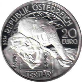 20€ Austria 2014 PLATA "Período terciario"