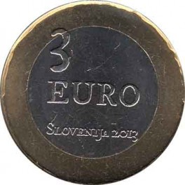 3€ Eslovenia 2013 "Aniversario revuelta Tolmin"
