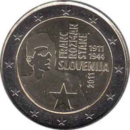 2€ Eslovenia 2011 "Franc Rozman-Stane"
