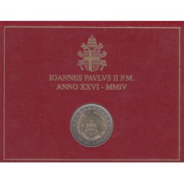 2€ VATICANO 2004 "75º Aniv. fundación del Estado de Vaticano"