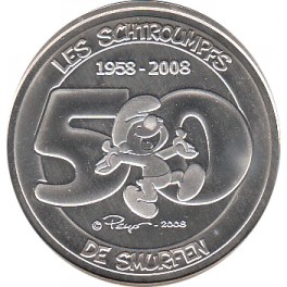 5€ PROOF PITUFOS 2008