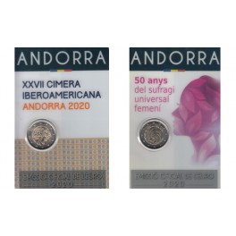 2€ ANDORRA 2020 (Pareja)