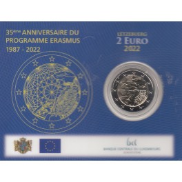 2€ LUXEMBURGO COINCARD 2022 (erasmus)